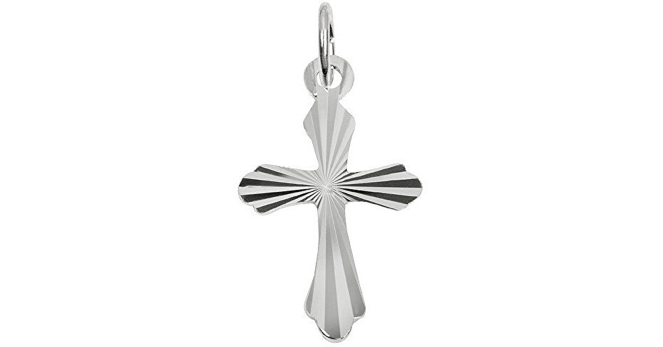 Brilio Silver Stříbrný přívěsek křížek 441 001 00109 04 - 0,64 g