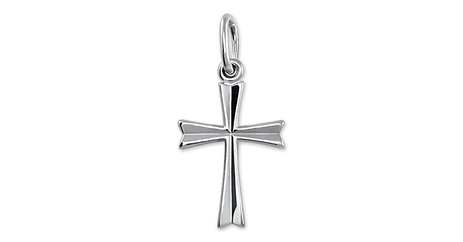 Brilio Silver Stříbrný přívěsek křížek 441 001 00410 04 -0,33 g