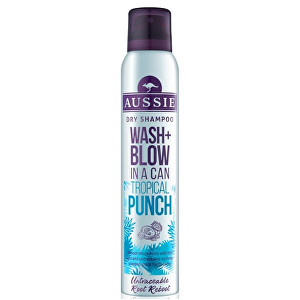 Aussie Suchý šampon Wash+Blow Tropical Punch (Dry Shampoo) 180 ml