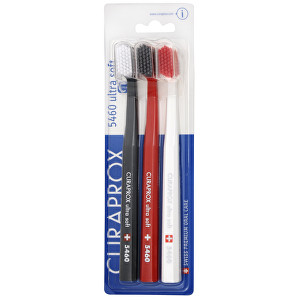 Curaprox Velmi jemný zubní kartáček 5460 Ultra Soft 3 ks