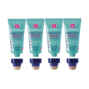 Dermacol Make-up s korektorem na problematickou pleť Acnecover 30 ml + 3 g č. 1