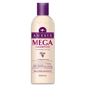 Aussie Šampon pro každodenní mytí vlasů Mega (Shampoo) 300 ml