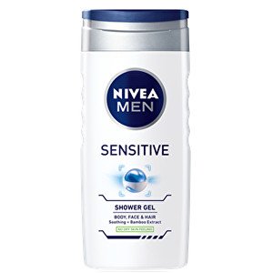 Nivea Sprchový gel pro muže Sensitive 500 ml