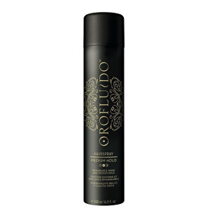 Orofluido Zkrášlující lak na vlasy se střední fixací (Hairspray Medium Hold) 500 ml