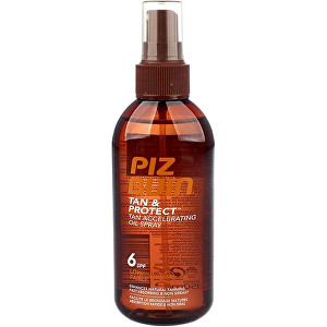 Piz Buin Ochranný olej ve spreji urychlující proces opalování Tan & Protect SPF 6 (Tan Accelerating Oil Spray) 150 ml