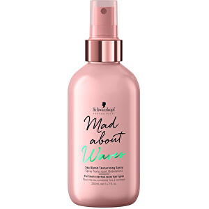 Schwarzkopf Professional Strukturující sprej pro definici vln Mad About Waves (Sea Blend Texturizing Spray) 200 ml