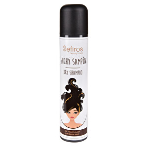 Sefiros Suchý šampon na tmavé vlasy (Dry Shampoo) 200 ml