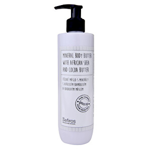 Sefiros Tělové máslo s minerály s africkým bambuckým a kakaovým máslem (Mineral Body Butter With African Shea And Cocoa Butter)