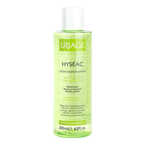 Uriage Čisticí pleťová voda pro mastnou pleť Hyséac (Deep Pore-Cleansing Lotion) 200 ml