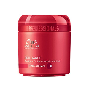 Wella Professional Maska pro jemné až normální barvené vlasy Brilliance (Treatment For Fine/Normal Colored Hair) 150 ml