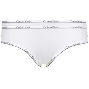 Calvin Klein Sada dámských kalhotek 2pack Bikini QD3623E-100 White M