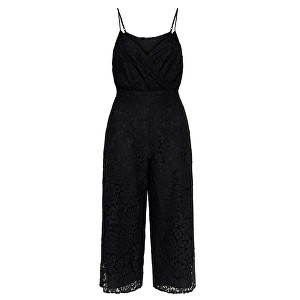 ONLY Dámský overal Cassia Strap Cropped S/L Jumpsuit Wvm Black 34