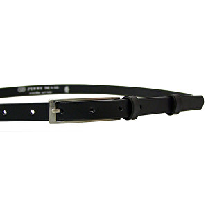 Penny Belts Dámský kožený opasek 15-1-60 Černý 85 cm