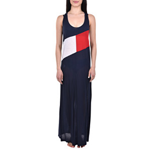 Tommy Hilfiger Dámské šaty Clb Tank Dress Navy Blazer UW0UW01525-416 L