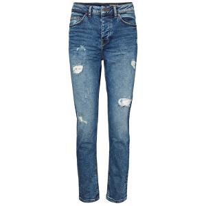 Vero Moda Dámské džíny Stephanie Hr Girlfriend Jea Da303 &quot;30 Medium Blue Denim 26