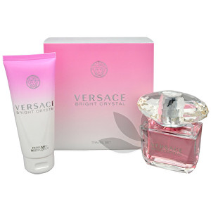 Versace Bright Crystal - EDT 90 ml + tělové mléko 100 ml