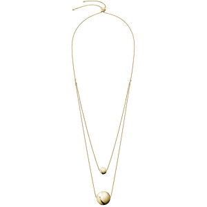 Calvin Klein Luxusní pozlacený náhrdelník Unpaired KJ9VJN100100