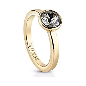 Guess Pozlacený dámský prsten UBR83018 56 mm