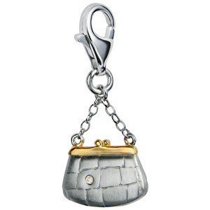 Hot Diamonds Přívěsek Kabelka s diamantem Glamour Puss DT093