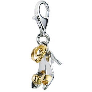 Hot Diamonds Přívěsek Střevíčky s diamantem Glamour Puss DT099