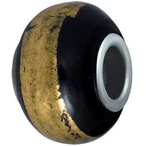Morellato Přívěsek Drops Black and Gold SCZ63