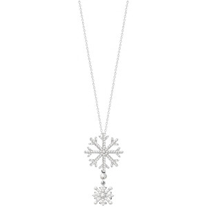 Morellato Stříbrný náhrdelník s vločkou Pura SAHK05 (řetízek, přívěsek)