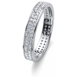 Oliver Weber Stříbrný prsten s krystaly Beach Value 63226 L (56 - 59 mm)