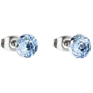 Preciosa Náušnice Ivy Light Sapphire 7136 58