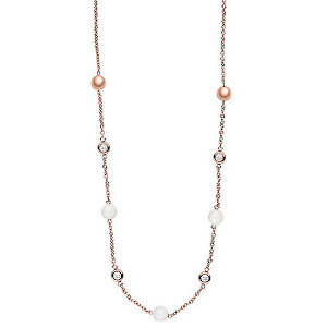 Skagen Dámský ocelový náhrdelník s krystaly SKJ0963791