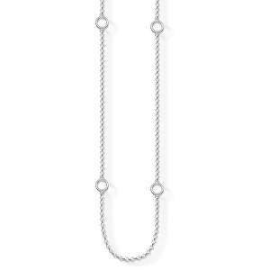 Thomas Sabo Stříbrný náhrdelník s očky X0201-001-12-L80