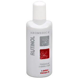 Aromedica Rutinol - průnikový gel na křečové žíly a hematomy 100 ml