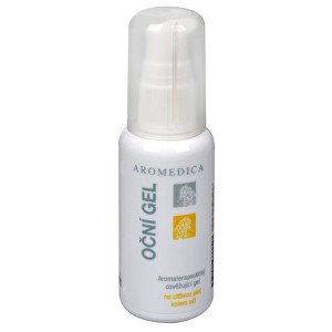 Aromedica Oční gel - aromaterapeutický osvěžující gel na citlivou pleť kolem očí 50 ml