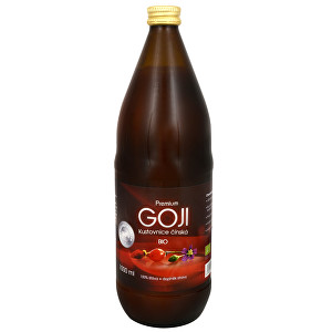 Allnature Goji Kustovnice čínská Premium - 100% Bio šťáva 1000 ml