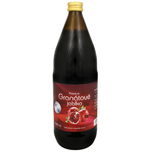 Allnature Granátové jablko Premium - 100% šťáva 1000 ml