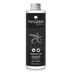 Messinian Spa Šampón pro oslabené vlasy s černým lanýžem 300 ml