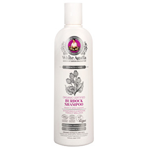 Babushka Agafia White Agafia lopuchový šampon síla a lesk 280 ml