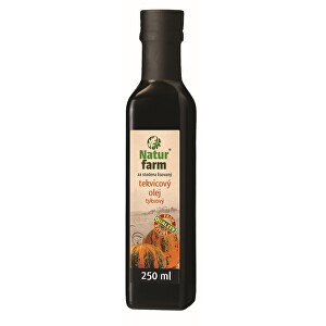 Zobrazit detail výrobku Natur farm Dýňový olej 0,25 l Zobrazit detail výrobku Natur farm Dýňový olej 0,25 l