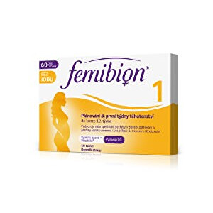 Zobrazit detail výrobku FEMIBION Femibion 1 Plánování a 1.trimestr 60 tablet bez jódu Zobrazit detail výrobku FEMIBION Femibion 1 Plánování a 1.trimestr 60 tablet bez jódu