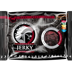 Zobrazit detail výrobku Indiana Indiana Jerky beef (hovězí) Peppered 100 g Zobrazit detail výrobku Indiana Indiana Jerky beef (hovězí) Peppered 100 g