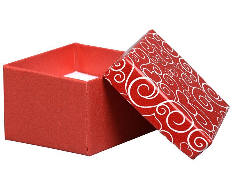 JK Box Romantická dárková krabička na prsten VE-3/A7