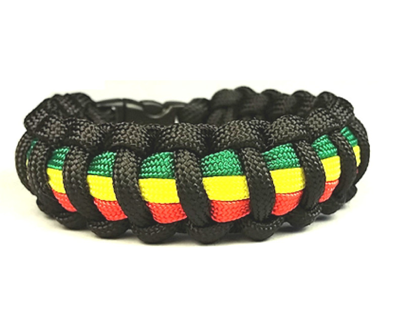 Cordell Paracord náramek Solomon REGGAE M ( 18 - 19 cm )