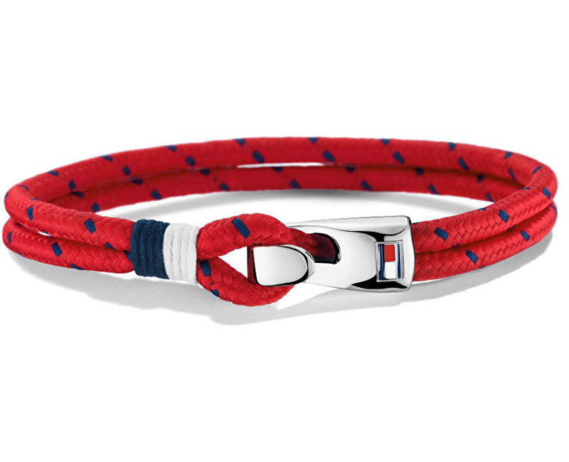 Tommy Hilfiger Červený dvojitý náramek TH2700758