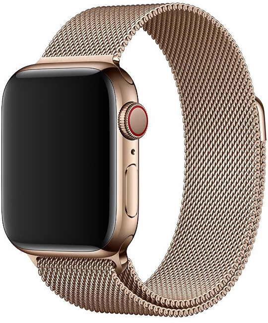 Apple Apple Watch řemínek - milánský tah 40 mm stříbrný