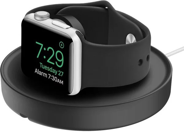 Apple doplňky UNIQ Dome nabíjecí stojánek pro Apple Watch černý