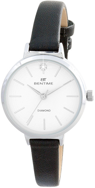 Bentime Dámské hodinky s diamantem 007-9MB-PT12024A