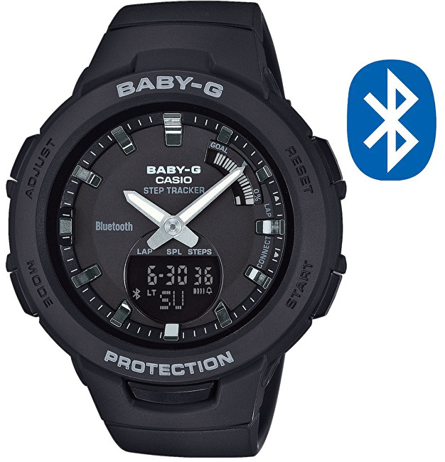 Casio BABY-G Step Tracker Bluetooth BSA B100-1A (620)