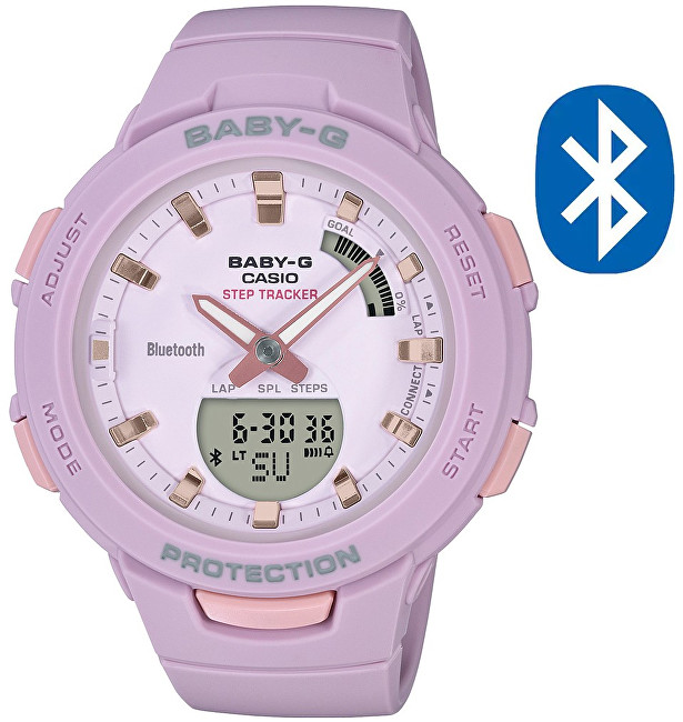 Casio BABY-G Step Tracker Bluetooth BSA B100-4A2 (620)