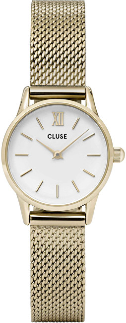 Cluse La Vedette Mesh Gold/White CL50007