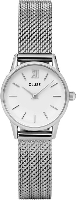 Cluse La Vedette Mesh Silver/White CL50005