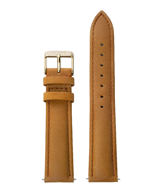 Cluse Řemínek La Bohème Caramel/Gold CLS023